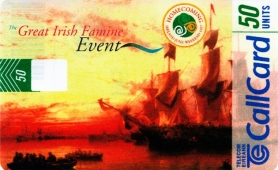 The Great Irish Famine Event Callcard