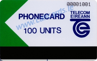 Limerick Trial 100u Callcard (front) Limerick Trial 100u Callcard (front)