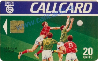 All Ireland Football Callcard (front) All Ireland Football Callcard (front)
