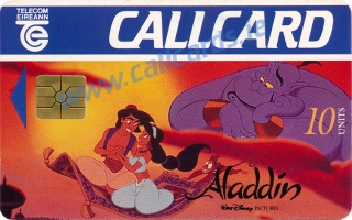Aladdin Callcard (front) Aladdin Callcard (front)