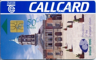 E.U. Presidency 1996 Callcard (front) E.U. Presidency 1996 Callcard (front)