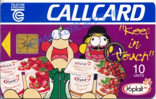 Yoplait Yougart (Zig & Zag) Callcard (front) Yoplait Yougart (Zig & Zag) Callcard (front)