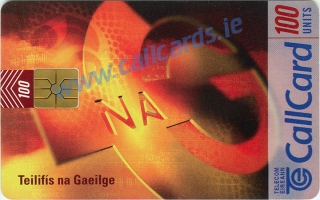 TnaG Teilifís na Gaeilge (TG4) Callcard (Front) TnaG Teilifís na Gaeilge (TG4) Callcard (Front)