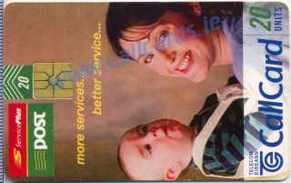 An Post Callcard (front) An Post Callcard (front)
