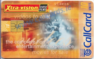 Xtra-Vision Callcard (front) Xtra-Vision Callcard (front)
