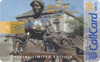 Callcard Collectors Fair 1997 - Molly Malone Callcard (front) Callcard Collectors Fair 1997 - Molly Malone Callcard (front)