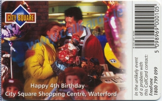 City Square Callcard (back) City Square Callcard (back)