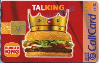 Burger King Callcard (front) Burger King Callcard (front)