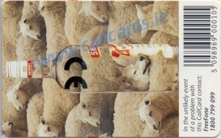 Smirnoff Callcard (back) Smirnoff Callcard (back)