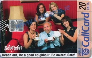 Reach Out Campaign 1998 featuring B*witched Callcard (front) Reach Out Campaign 1998 featuring B*witched Callcard (front)