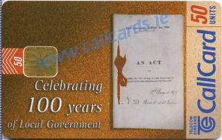 Local Government Callcard (front) Local Government Callcard (front)