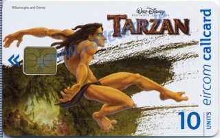 Disney's Tarzan Leaping Callcard (front) Disney's Tarzan Leaping Callcard (front)