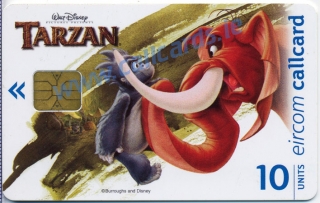 Disney's Tarzan Kantor & Turk Callcard (front) Disney's Tarzan Kantor & Turk Callcard (front)