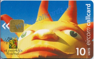 St. Patrick's Day Festival 2000 Callcard (front) St. Patrick's Day Festival 2000 Callcard (front)