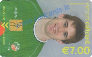 Kevin Kilbane World Cup 2002 Callcard (front) Kevin Kilbane World Cup 2002 Callcard (front)