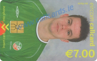 Ian Harte World Cup 2002 Callcard (front) Ian Harte World Cup 2002 Callcard (front)
